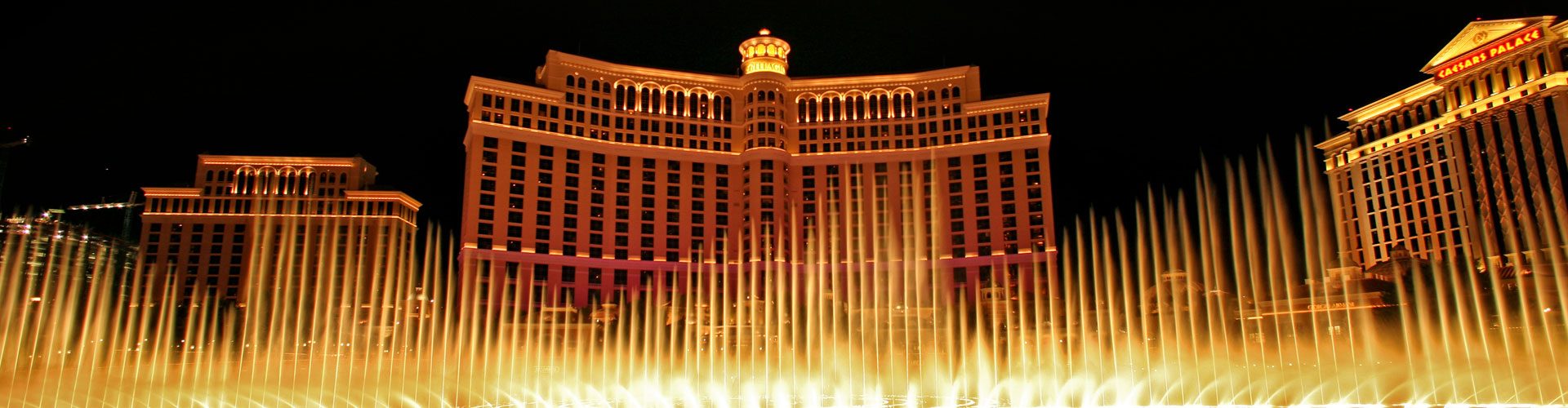 Wasserfontänen im Hotel Bellagio, Las Vegas